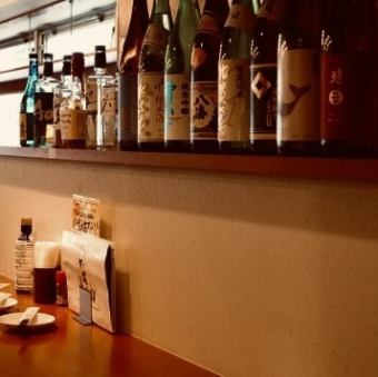 カウンター席もご用意しております。