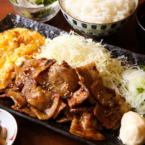 【昼飲み大歓迎】全ドリンクが注文可能でランチタイムも充実◎豚しょうが定食やお刺身を存分に堪能♪