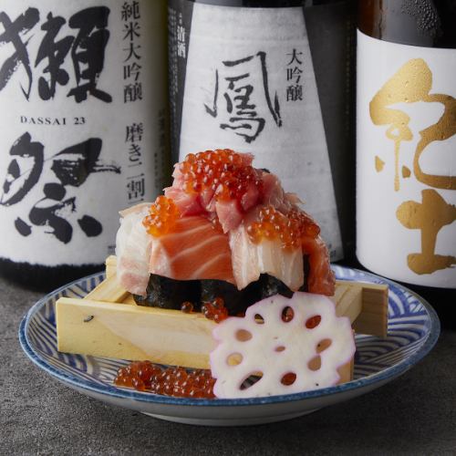 厳選鮮魚のこぼれ寿司