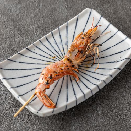 ソフトシュリンプ串焼き炙り
