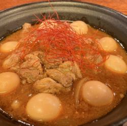 beef tendon and quail