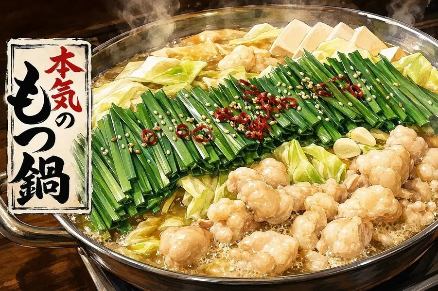 【3時間飲み放題付き】本気のもつ鍋3時間宴会5000円