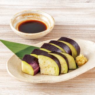 【旬野菜】泉州水なすの刺身