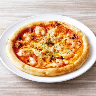 大人の旨辛海老チリピザ