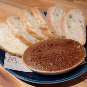 鶏白レバーペースト ブリュレ仕立て