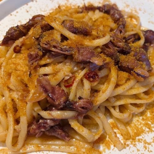 新物 ホタルイカのペペロンチーノ