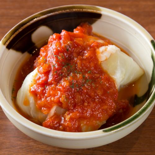 蒸しロールキャベツ