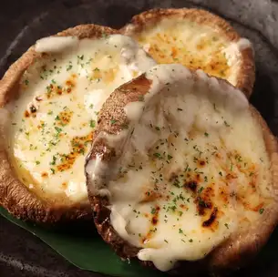 椎茸のチーズ焼き