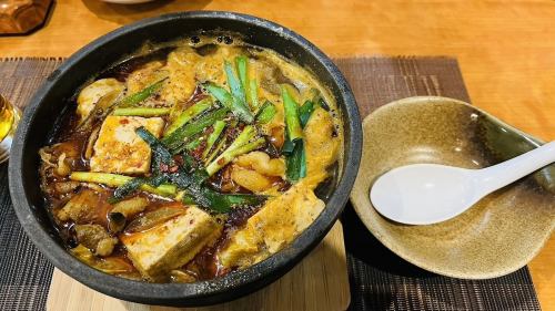 Seafood tofu stew (Sundubu)