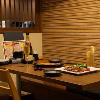 宴会時最大22名様まで収容可能♪