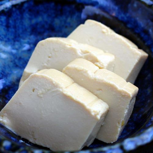 豆腐（味噌漬）の燻製
