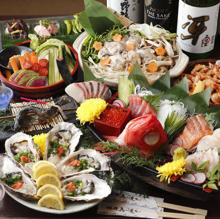 来自上野新泻县佐渡岛的精选食材。只使用真正美味的食材的正宗海鲜居酒屋。