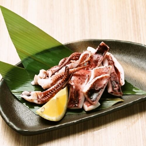 Sado specialty squid dried overnight