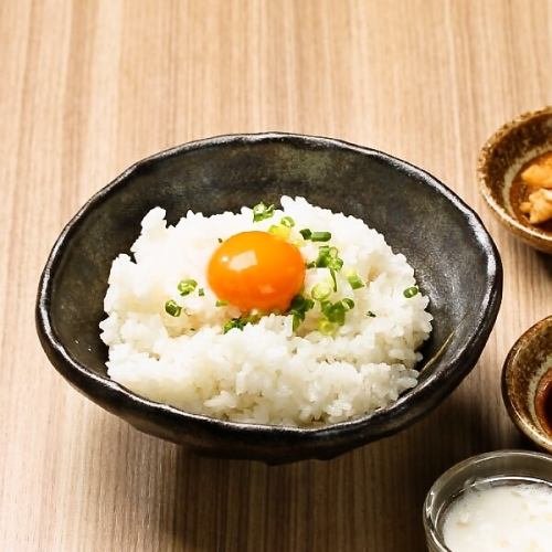 Shio-koji egg over rice