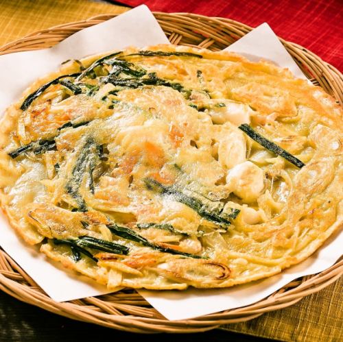 Seafood pancake