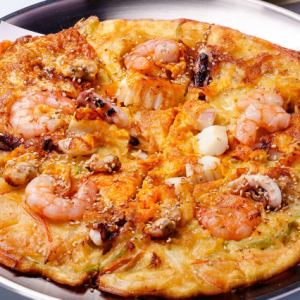 Seafood pancake