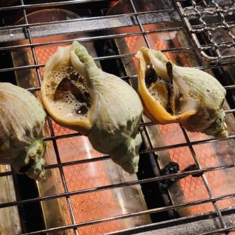 青つぶの出汁正油焼き　1個