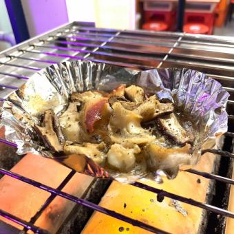 つぶとホッキのバター正油焼き