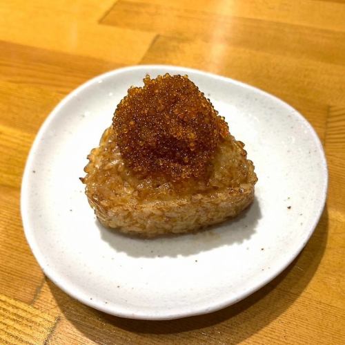 とびっこバター焼きおにぎり