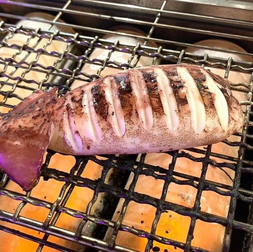 イカの漁師姿焼き