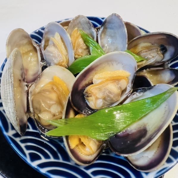 厚岸産 大粒あさり酒蒸し