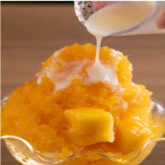 [Limited time] Mango shaved ice