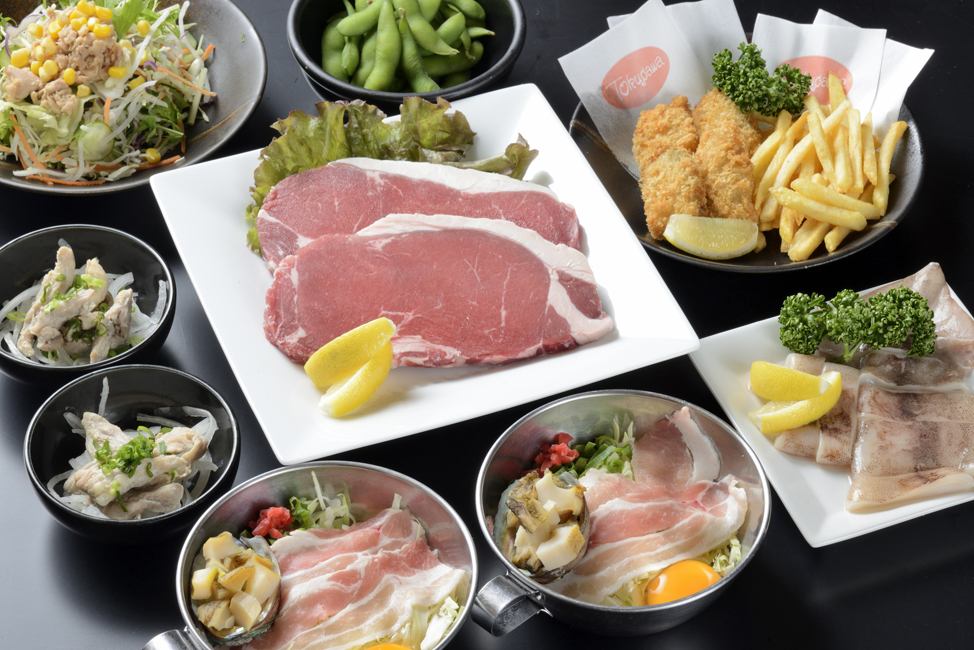 All-you-can-drink for 2 hours is added to the banquet course menu for +1150 yen ★