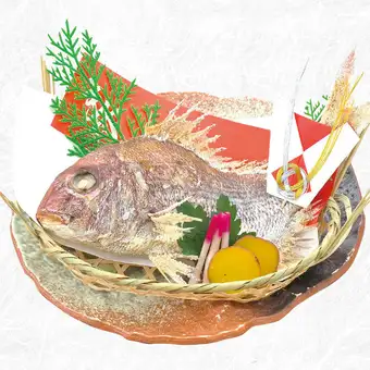 【お子様祝い】 鯛の塩焼き800g~