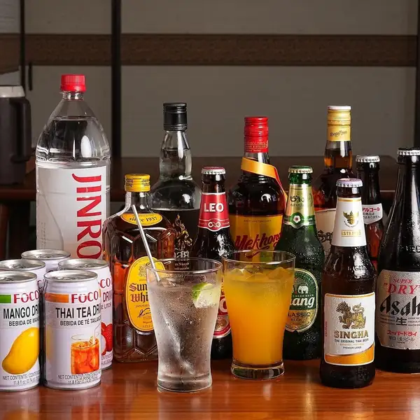 【お酒好き必見】料理はお好みでお選びください!飲み放題コース 2,500円(税込)