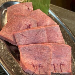 牛舌生鱼片