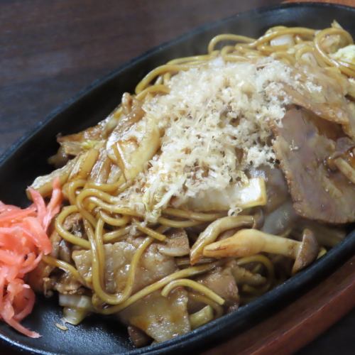 Delicious Yakisoba (with salt and sauce)