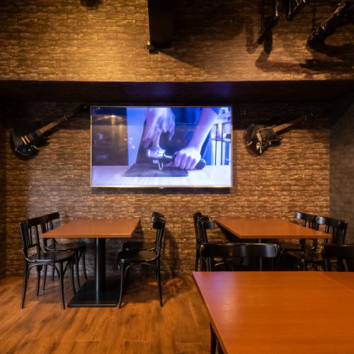 The interior highlights the store's commitment.