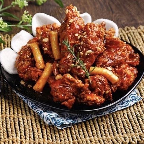 Sweet and spicy Yangnyeom chicken [Regular (600g)]