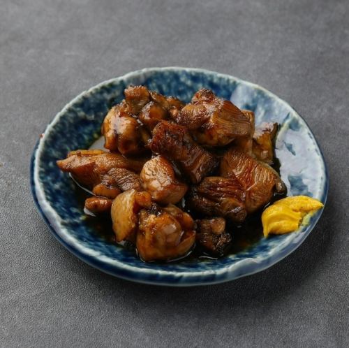 タレ漬けもも籠焼き