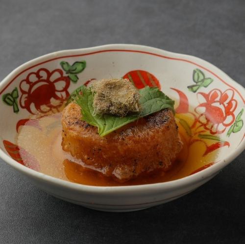 大根ゆかり揚げ