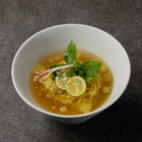 鶏油冷やしラーメン