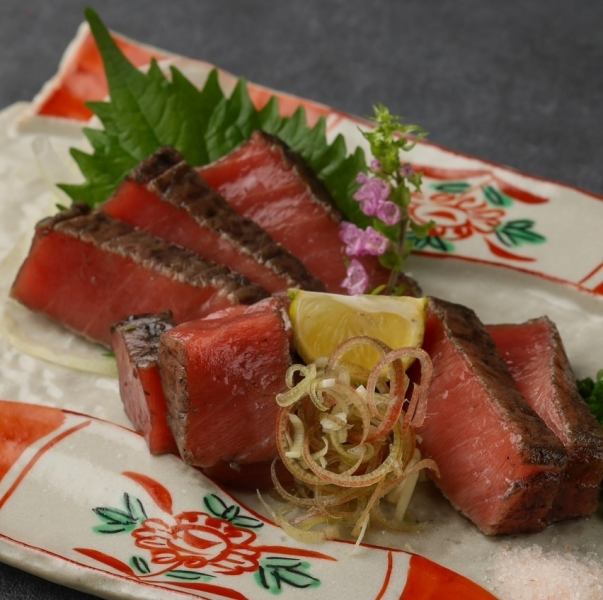 本鮪の炙り刺し