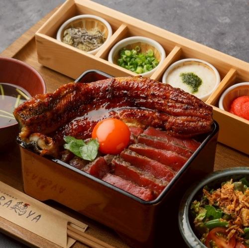 炭焼き本鮪と鰻重