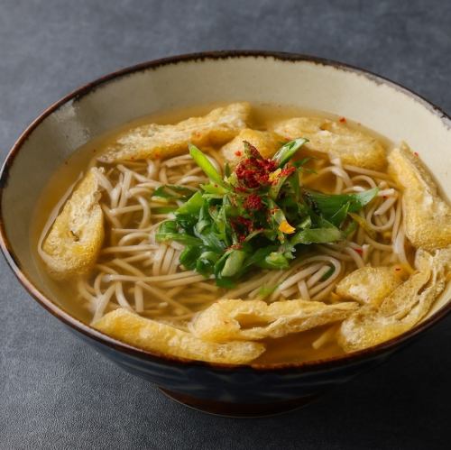 虎鶏蕎麦(温)