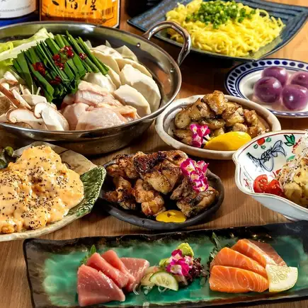 昼コース『鶏』【17時まで限定2H飲み放題付き！】