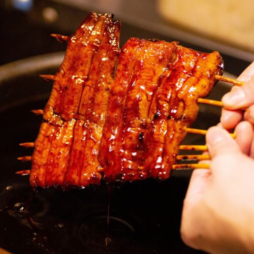 新鮮な国産鰻料理