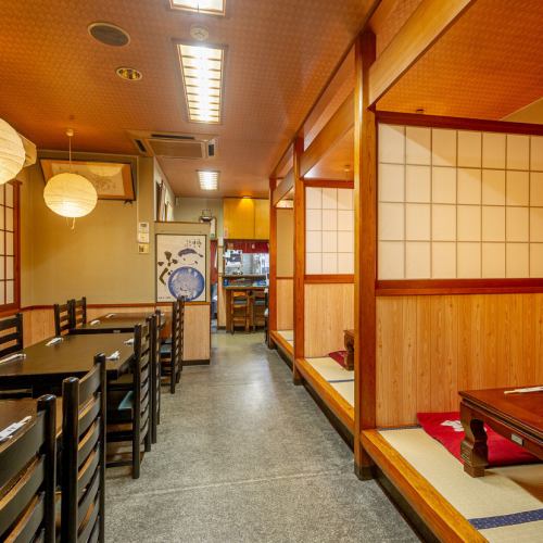 落ち着いた和の空間