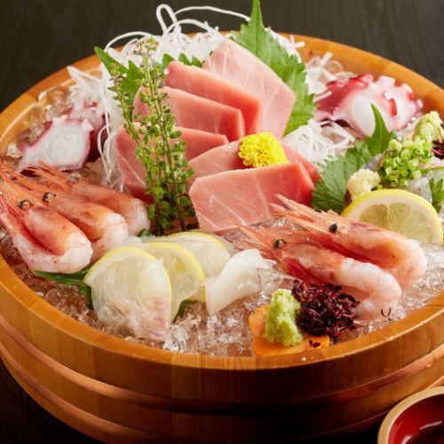 新鮮な魚料理の数々