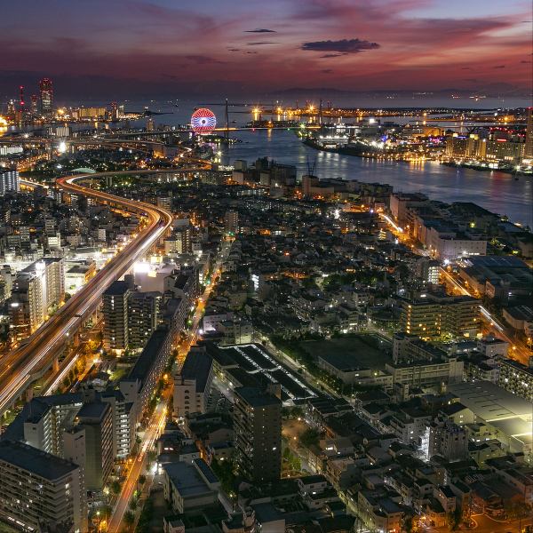 [Window seats] The view is right in front of you! An additional 500 yen will be charged per person.The seats are face to face.