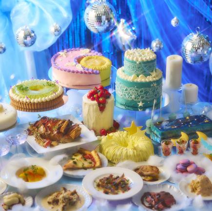 【平日ランチビュッフェ】STARRY DAYS ～Angel’s Sky Party～　90分制　11月1日～1月12日