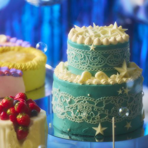 ビュッフェは和洋80種、ドリンクも充実のラインナップ♪