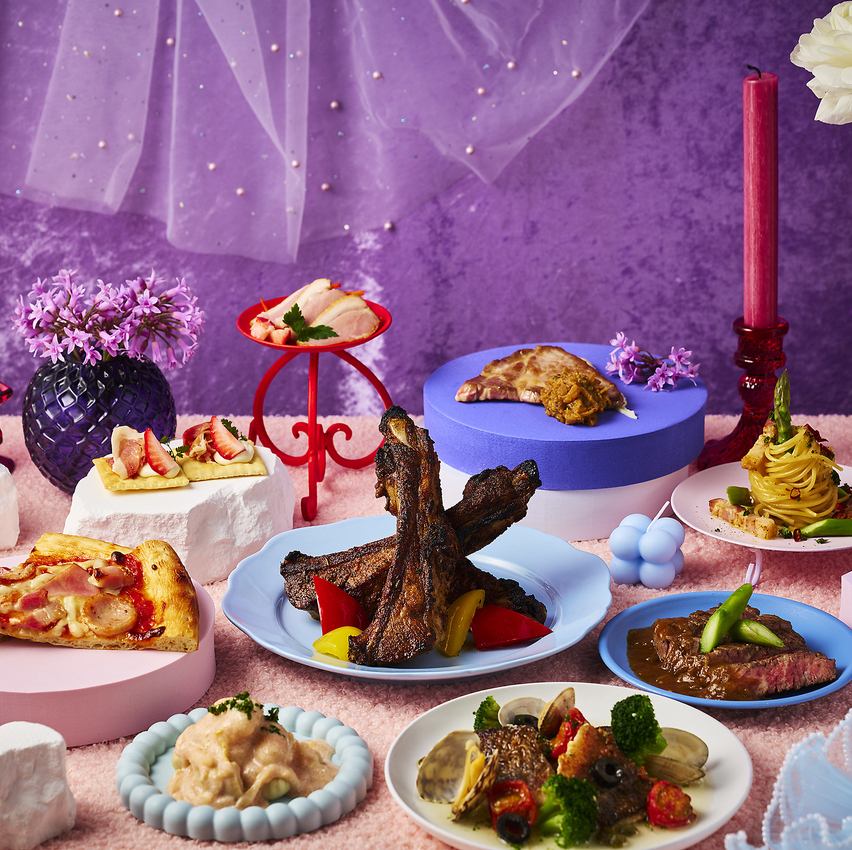 【眺望◎絶景の夜景☆ホテル最上階51F】期間限定メニューあり！充実のラインナップ