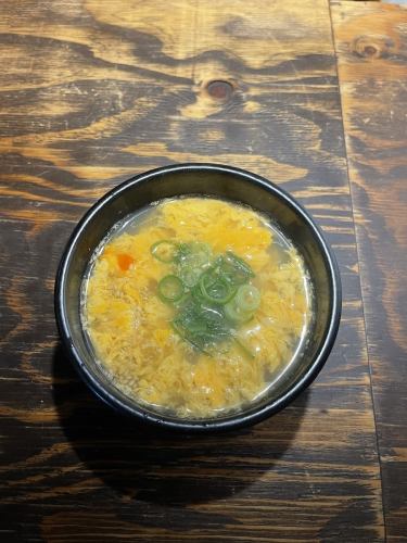 Egg soup