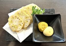 Mustard lotus root