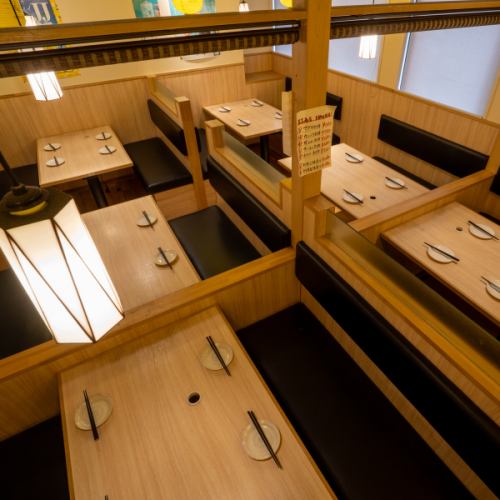 【貸切】日吉商店横浜店では人数様によっては貸切予約も承っております◎フロア貸切で他のお客様もいないので、気兼ねなくおくつろぎ頂けます♪大規模パーティや大型宴会も随時承っております。